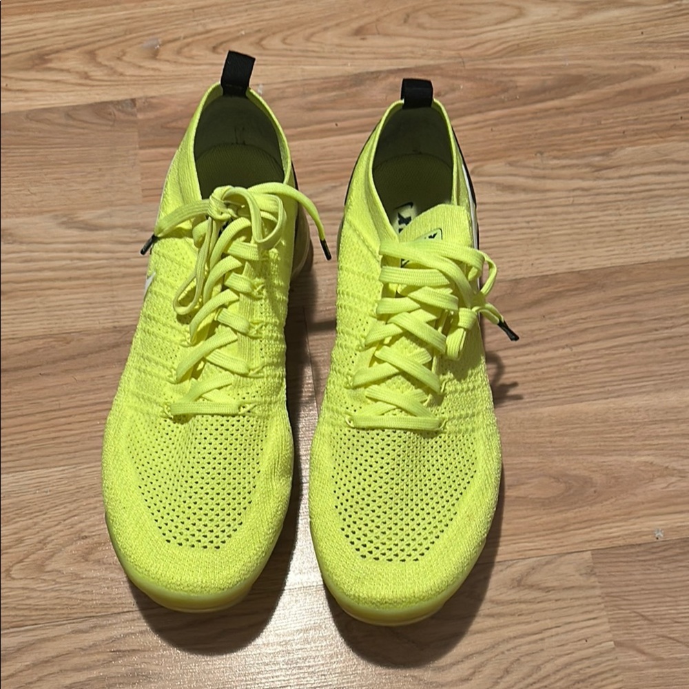 Bright Yellow Men's Athletic Shoes